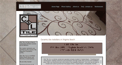 Desktop Screenshot of cltileinc.com