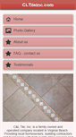 Mobile Screenshot of cltileinc.com
